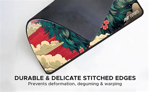 Ant Esports Wolf Mouse Pad 260X210X3mm Anti-fray Stitching, Gaming ...