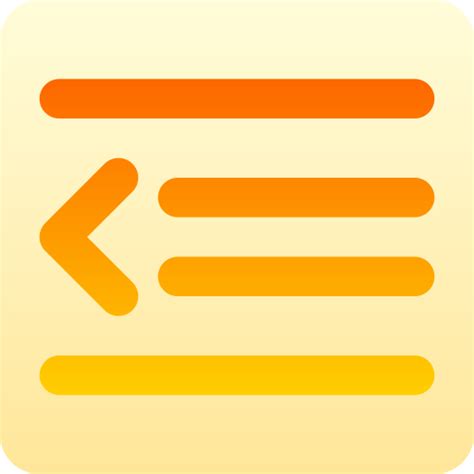 Indent - Free interface icons