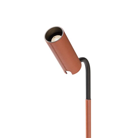 Mango Leather Floor Lamp Tekna for Giobagnara Marquesse, Brack ...