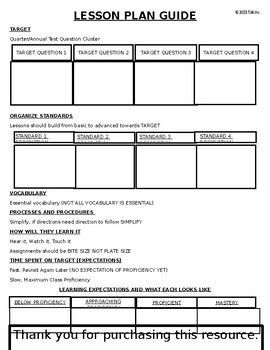 Lesson Plan Guide 的图像结果