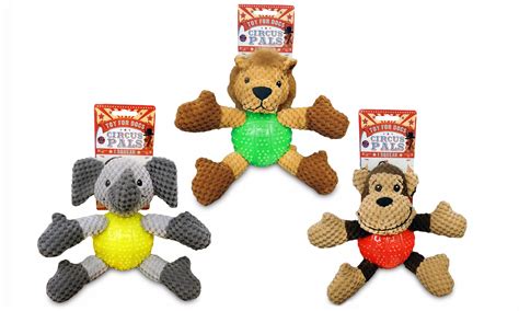on Circus Pals Toys for Dogs (3-Pk) | Groupon Goods