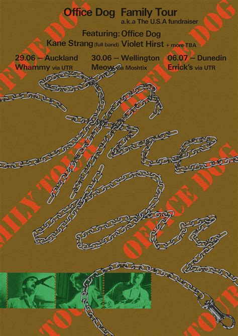 Office Dog US Tour Fundraiser w/ Pearly* And Violet Hirst, 649 Princes ...