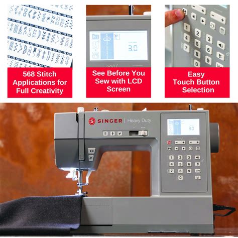 Singer HD 6600 Heavy Duty Computerized Sewing Machine 的图像结果