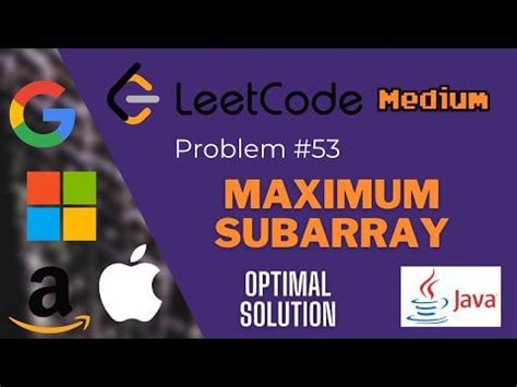 Maximum Subarray Problem LeetCode C 的图像结果