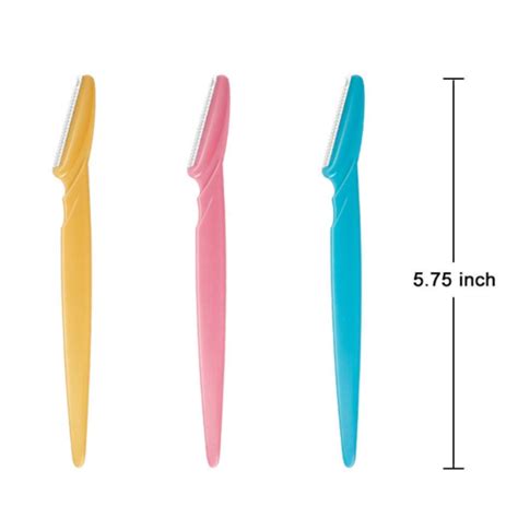 Reusable Eyebrow Touch Up Face Razor for Women – Facial Hair Removal S ...