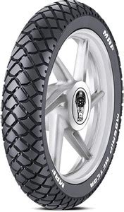 MRF grip Meteor 100/90-18 56P Tubeless Bike Rear Two Wheeler Tyre Price ...