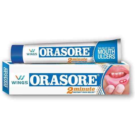 Orasore Mouth Ulcer Gel Treatment (Pack Of 2) : Amazon.in: Health ...