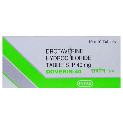 Doverin 40mg Tablet | Uses, Side Effects, Price | Apollo Pharmacy