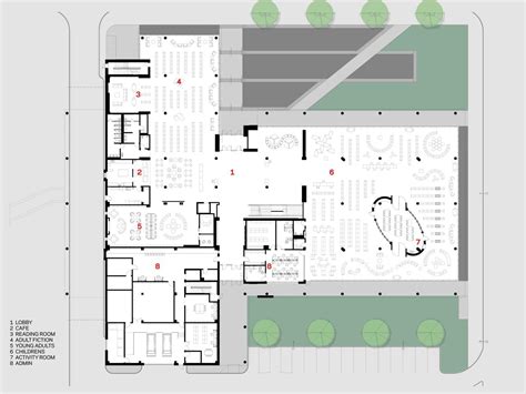 Gallery of Cedar Rapids Public Library / OPN Architects - 13 | Library ...