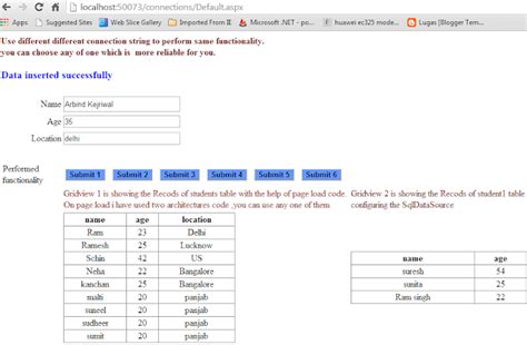 How to use different connection strings in asp.net application | MY.NET ...