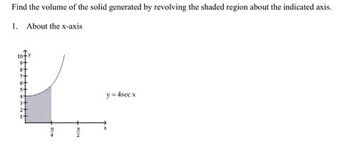 Image result for Volume of Revolved Solid