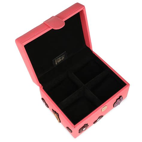 Buy Vdesi sequins floral motif box Online
