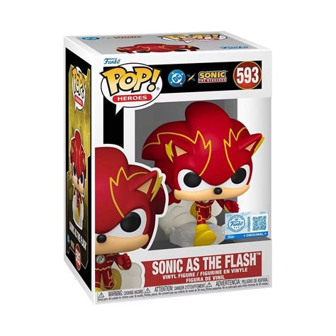 DC x Sonic Getting Funko Pops Next Month - Sonic the Hedgehog News