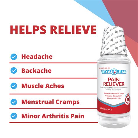 TexaClear® Liquid Pain Reliever | Anti-Inflammatory | Shop Now ...