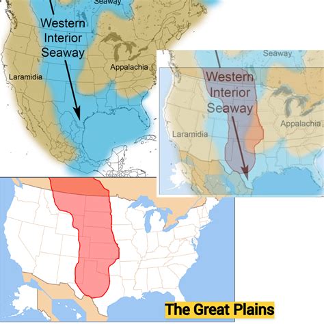 Are the Great Plains of NA a result of the closing of the Western ...