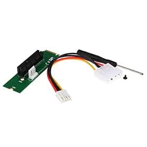 PCI-e 1X/4X Card to NGFF M.2 M Key PCIe Slot Adapter with Screwdriver ...