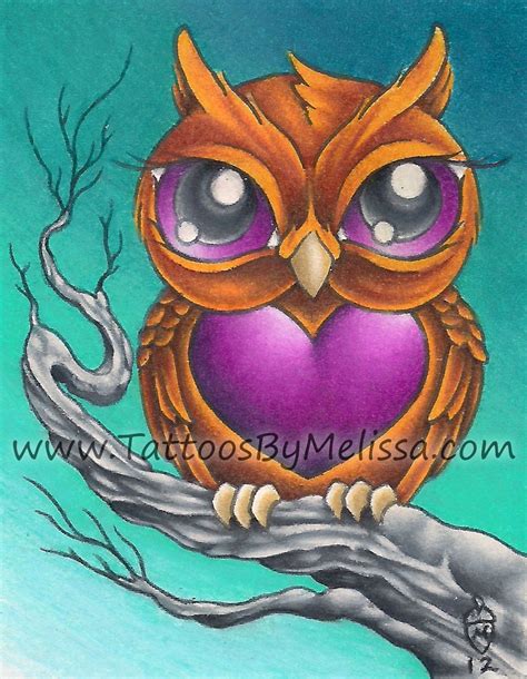 Simple Cute Owl Drawing at PaintingValley.com | Explore collection of ...