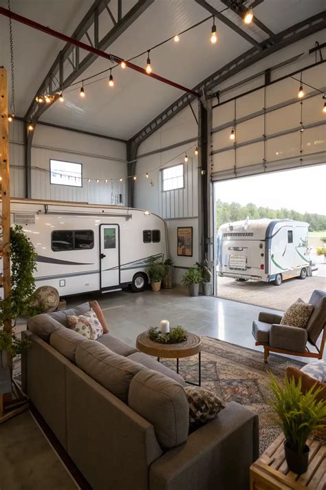 11+ Creative RV Garage Ideas for Your Home | Barn style house plans ...