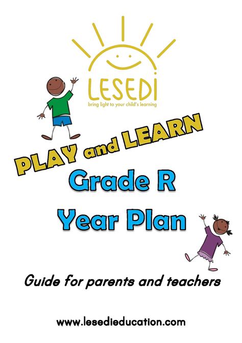 Image result for Grade R Lesson Plan