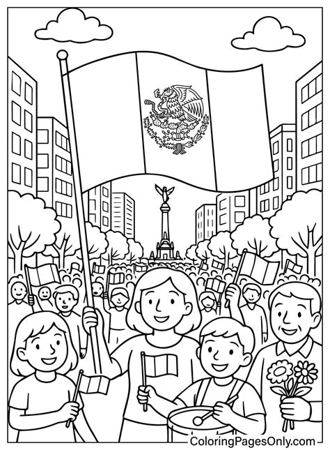 30+ Mexican Flag Coloring Pages - Free Printable PDF & Online Coloring