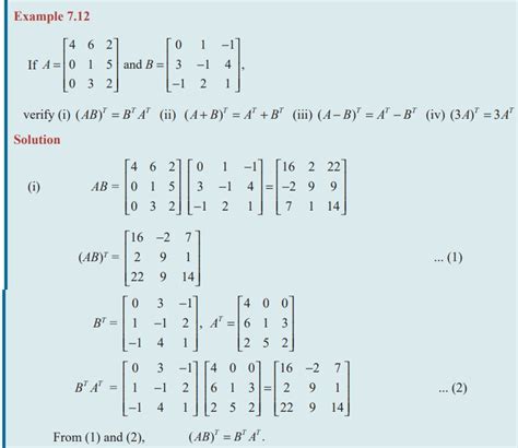 Image result for Transpose Matrix Multiplication Properties