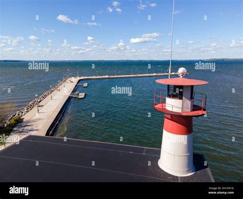 Aerial photograph of the Tenney Park Lock, Tenney Park, Madison ...