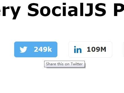 Simple Pop Out Social Sharing Plugin With jQuery | jQuery Plugin