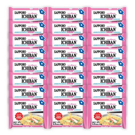 Buy [SAPPORO ICHIBAN] Ramen Noodles, Shrimp Flavor, No. 1 Tasting ...