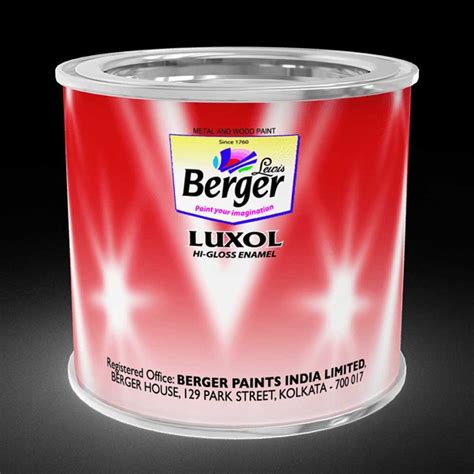 Berger Luxol Hi Gloss Small Pack - 100 ml (Brown)