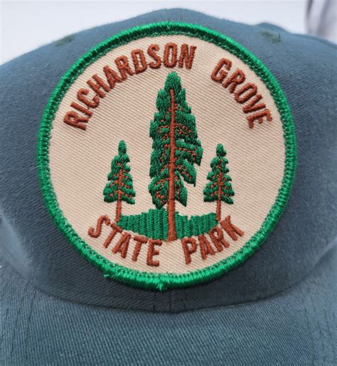 Vintage Cameo Richardson Grove State Park Patch Snapb… - Gem