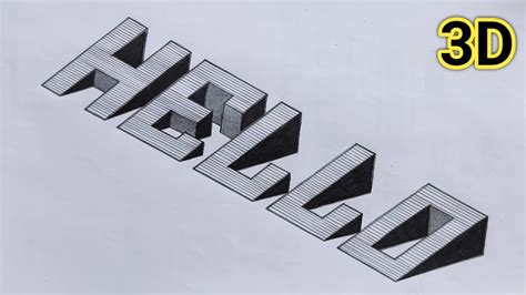 Image result for 3D Lettering Tutorial