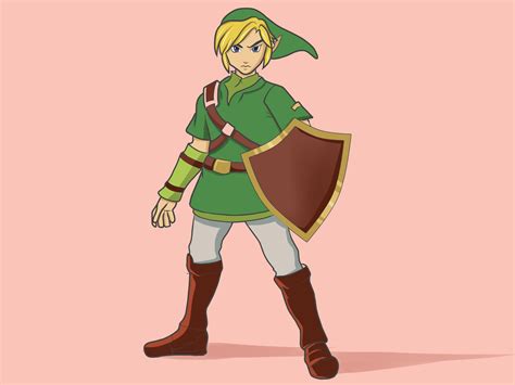 How to Draw Link (with Pictures) - wikiHow