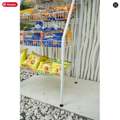 RAK PROMOSI PAPAN | RAK SARI ROTI CHIKI SNACK DISPLAY TOKO