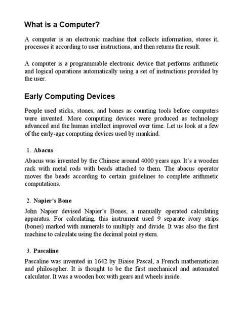 Image result for History Computer System PDF