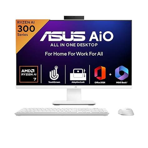 ASUS VM670 AiO, AMD Ryzen AI 7 350 Processor,NPU 50 TOPS, 16GB RAM, 1TB ...