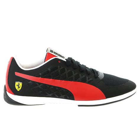 Puma Ferrari Shoes White And Black