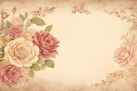 Vintage Floral Background