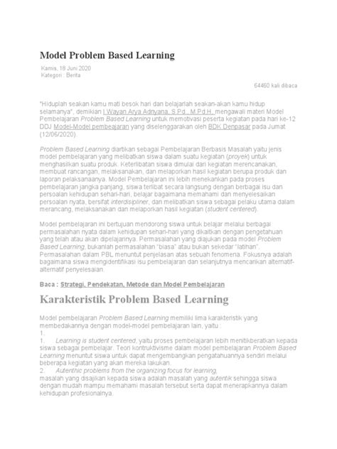 Image result for Problem Based Learning Examples Using File Template