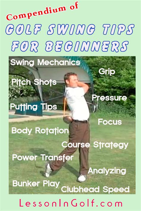 Basic Golf Swing Tips 的图像结果