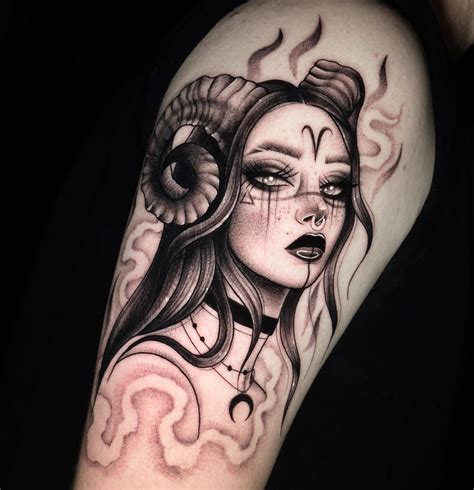 38 Bold Aries Tattoos That Capture the Spirit of the Ram - Sacred Joanne