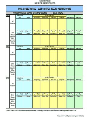 AZ Sample Daily Recordkeeping Log For Rule Form - Fill Online ...