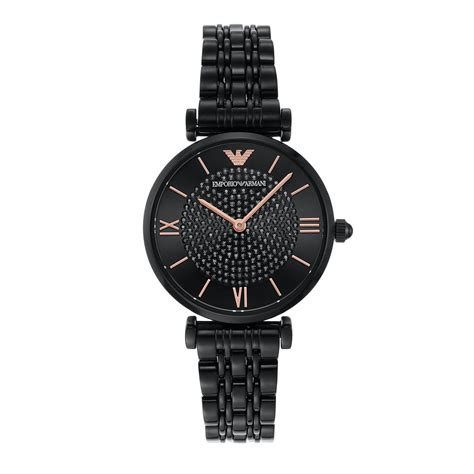 Buy Emporio Armani Emporio Armani Gianni T Bar Black Watch AR11245 ...