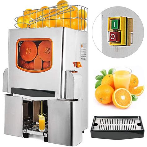 Buy Summile Commercial Orange Juicer, with Pull-Out Filter Box, Orange ...