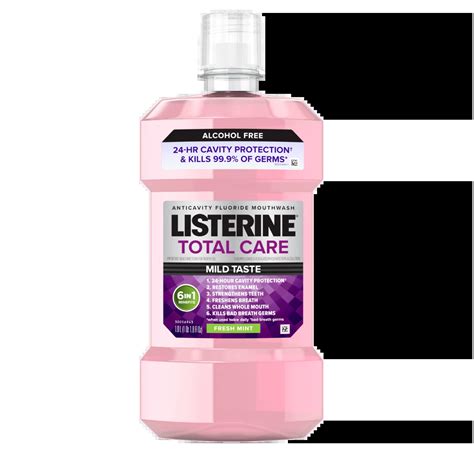 Enhance your oral care routine with LISTERINE® Alcohol free mouthwash ...