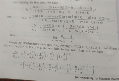 Please solve this series