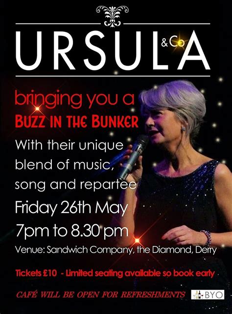 Buzz In The Bunker - 29th September, The Sandwich Co, Derry, 29 ...