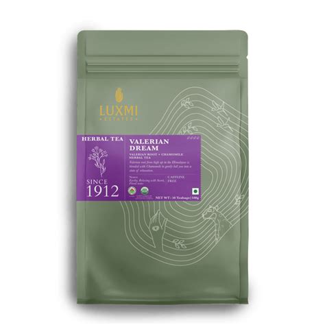 Buy Valerian Dream Tea - Sleep Tea Bags – Luxmi Estates