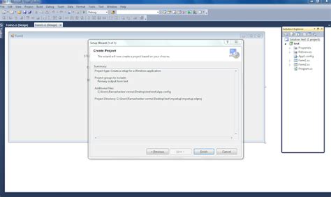 How to Create Setup file(.Exe File) from Windows Forms Application | MY ...