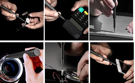 D-Dayons Precision Mini Screwdriver Set, 24-in-1, Magnetic Bits with ...