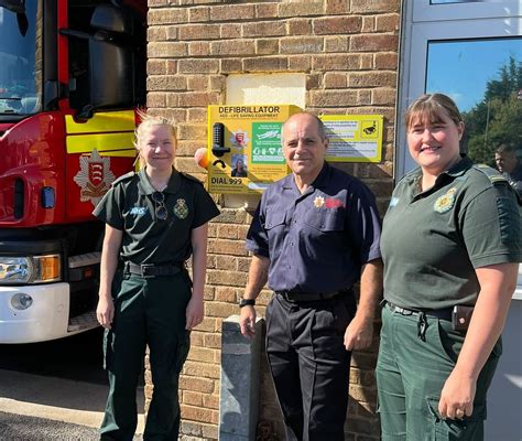 Firefighter who survived cardiac arrest installs defibrillators to keep ...